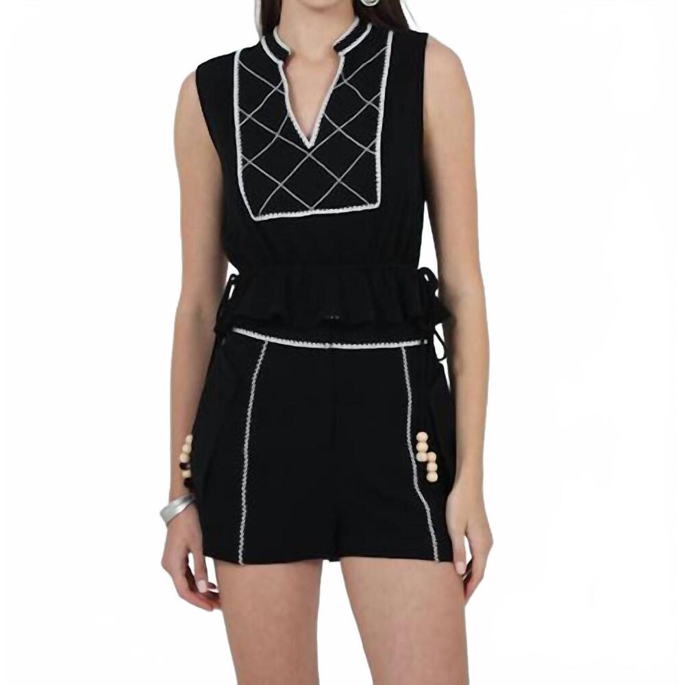 NEW AYLAYA brisbane zip shorts in black